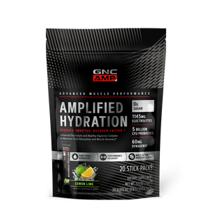 Amplified Hydration - Lemon Lime (20 Stick Packs) | GNC