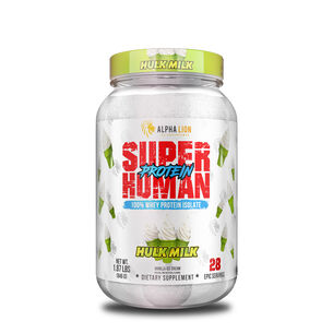 Superhuman 100% Whey Protein Isolate - Vanilla Ice Cream (28 Servings) | GNC