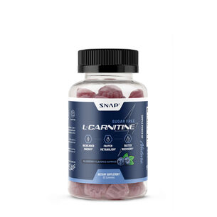 L-Carnitine Gummies - Sugar Free Blueberry - 60 Gummies (30 Servings) | GNC
