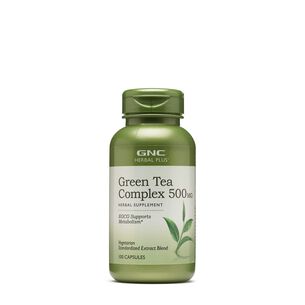 Green Tea Complex 500 mg - 100 Vegetarian Capsules (100 Servings) | GNC