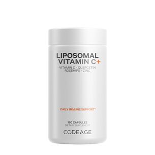 Liposomal Vitamin C + 1500mg - 180 Capsules (60 Servings) | GNC