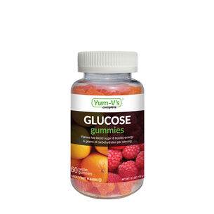 Glucose Gummies - Fruit Flavor - 60 Gummies (30 Servings) | GNC