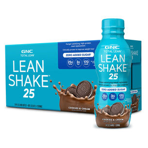 Lean Shake - Cookies & Cream - 14oz. (12 Bottles) | GNC