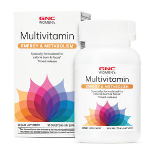 Energy & Metabolism Multivitamin - 90 Caplets (45 Servings) | GNC