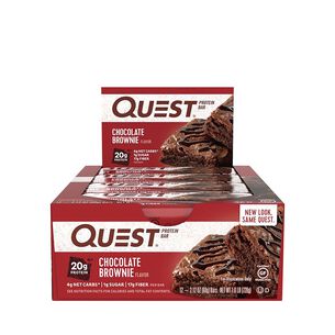 Quest Bar – Chocolate Brownie (12 Bars) | GNC