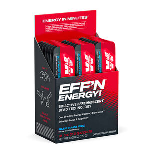 Eff'n Energy! - Blue Razz Fizz - 20 Sachets (20 Servings) | GNC