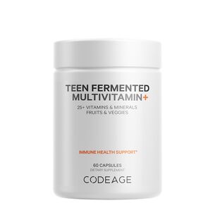 Teen Fermented Vegan Multivitamin - 60 Capsules (30 Servings) | GNC