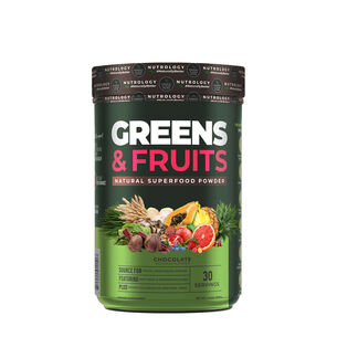 Greens & Fruits Natural Superfood Powder - Chocolate - 14.1 oz. (30 Servings) | GNC