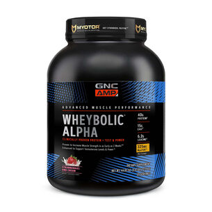 Wheybolic Alpha with MyoTor - Strawberries and Cream (22 Servings) | GNC