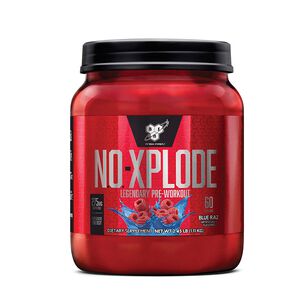 N.O.-XPLODE Pre-Workout Igniter - Blue Raz (60 Servings) | GNC