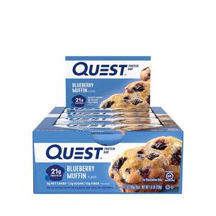 Quest Bar - Blueberry Muffin (12 Bars) | GNC
