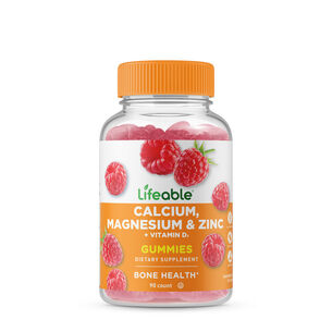 Calcium Magnesium and Zinc - 90 Gummies (30 Servings) | GNC