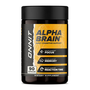 Alpha Brain Daily Cognitive Support - 90 Capsules (45 Servings) | GNC