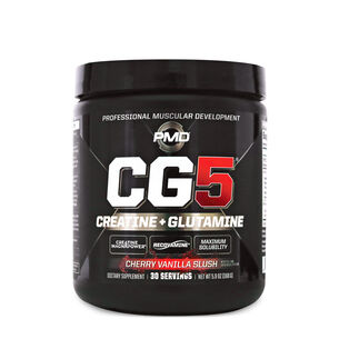 CG5 Creatine + Glutamine - Cherry Vanilla Slush (30 Servings) | GNC