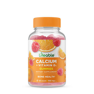 Calcium and Vitamin D3 - 60 Gummies (30 Servings) | GNC