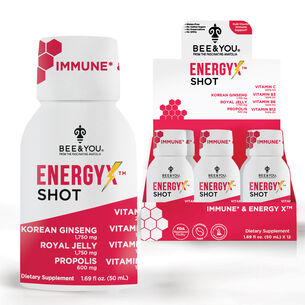 Natural Energy Shot with Ginseng (Caffeine Free) - 1.69 oz. (12 Bottles) | GNC