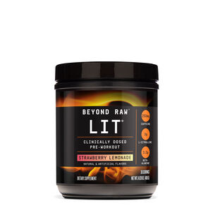 LIT V1 Pre-Workout - Strawberry Lemonade (30 Servings) | GNC