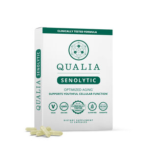 Qualia Senolytic - 12 Capsules (2 Servings) | GNC