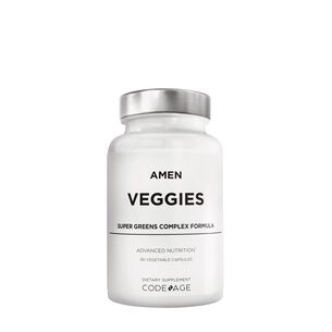 Amen Super Greens Complex Formula - Greens - 90 Capsules (30 Servings) | GNC