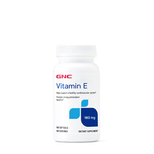 Vitamin E 180mg - 100 Softgels (100 Servings) | GNC
