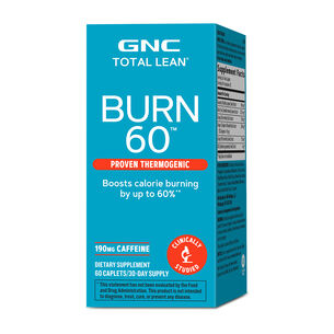 Burn 60 - 60 Tablets (30 Servings) | GNC
