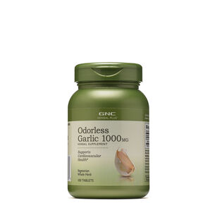 Odorless Super Garlic 1000 mg - 100 Tablets (100 Servings) | GNC