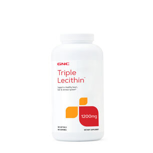 Triple Lecithin 1200mg - 180 Softgels (180 Servings) | GNC