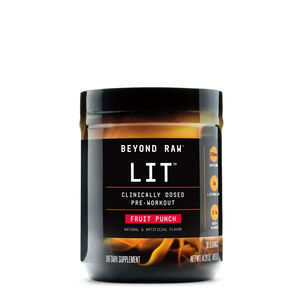 LIT V1 Pre-Workout - Fruit Punch (30 Servings) | GNC
