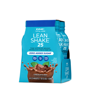 Lean Shake 25 - Chocolate Mint - 14oz. (4 Bottles) | GNC