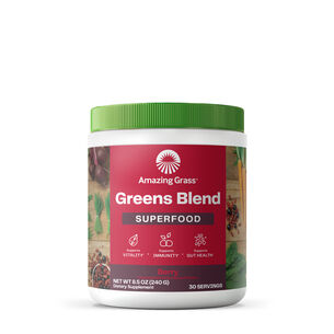 Greens Blend Superfood - Berry - 8.5 oz. (30 Servings) | GNC